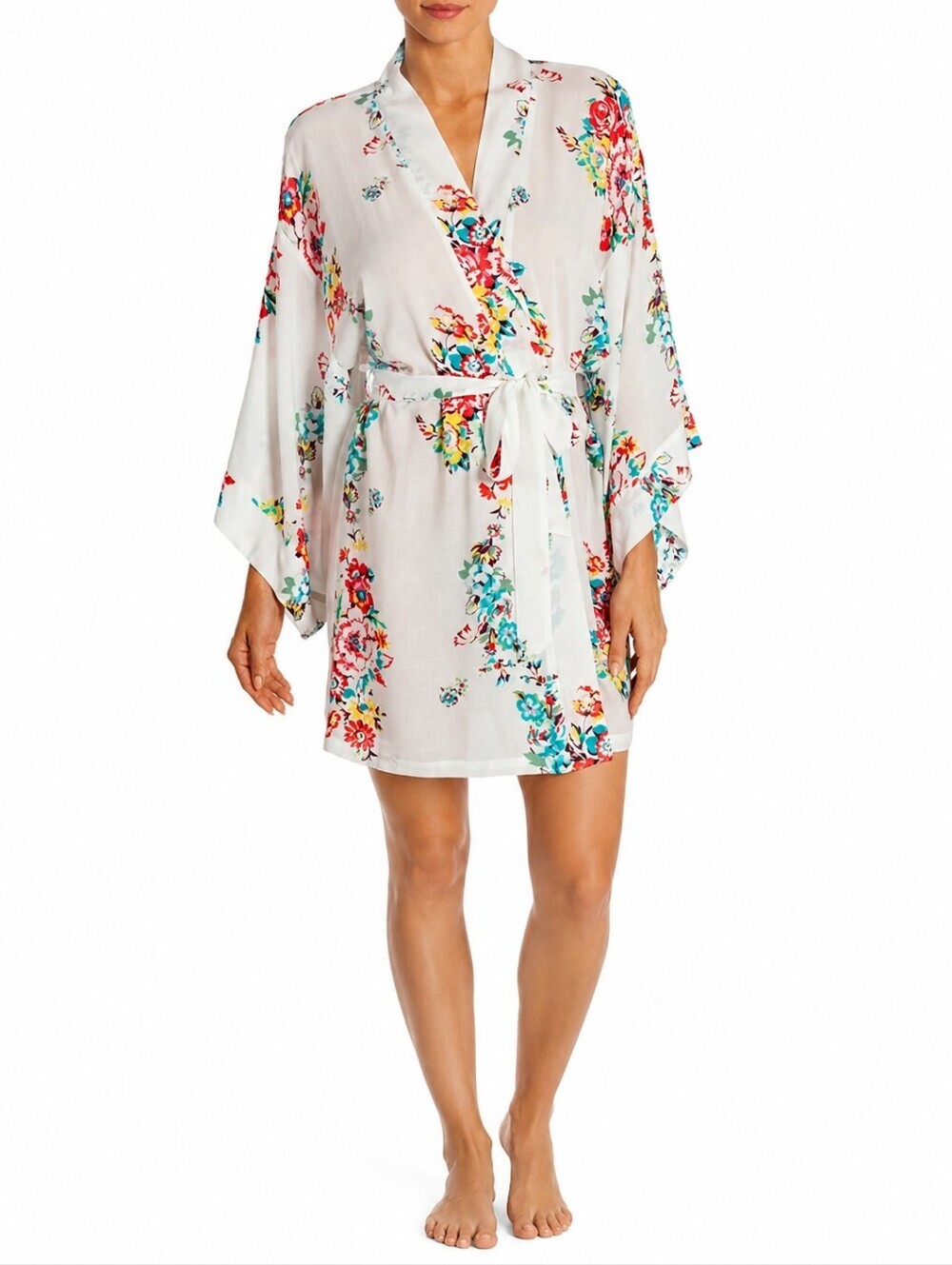 In Bloom by Jonquil | Floral Kimono Robe, Size M/L